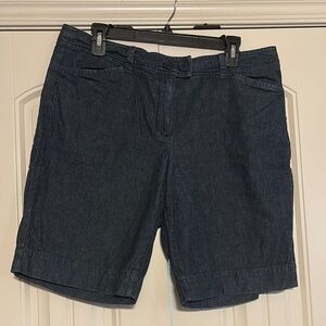 Ann Taylor Loft Blue Denim Shorts